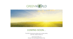 Desktop Screenshot of greenworldsales.co.uk